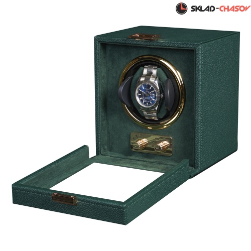 Шкатулка для автоподзавода 1-х часов Badge 01MGR фото фото 2