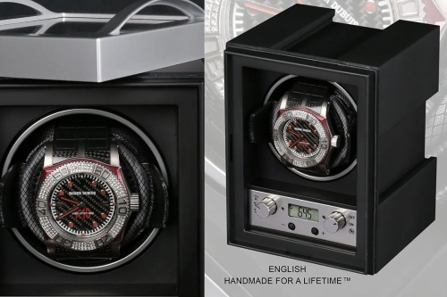 Шкатулка для автоподзавода 1-х часов Wolf 454011 фото фото 5