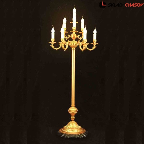 Бронзовый торшер Parsa FL3121/10 фото