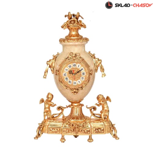 Бронзовые часы с канделябрами Real Bronze C 3125 WM фото фото 2