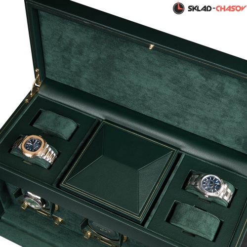 Шкатулка для автоподзавода 3-х часов Wolf 792341 фото фото 19