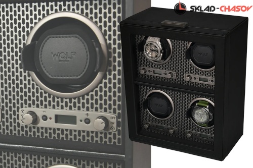 Шкатулка для автоподзавода 4-х часов Wolf 469503 фото фото 3