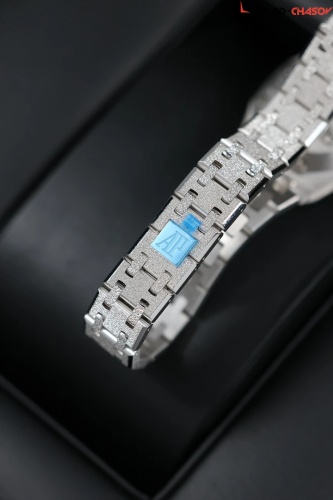 Часы Royal Oak Mini Frosted White Gold 23mm фото фото 3