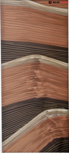 Панно из молний "Золотые барханы 2" фото фото 3