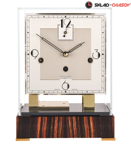 Часы настольные COMITTI The Stratford Makassar C4527TCH-BR фото