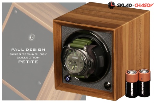 Шкатулка для подзавода 1-х часов Petite1-WAL-K фото фото 2