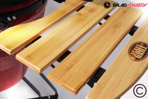 Керамический гриль SG PRO, 56 см / 22 дюйма (красный) фото фото 5