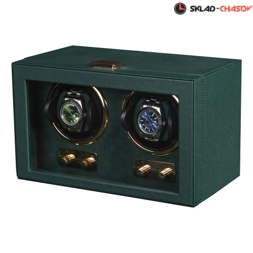 Шкатулка для автоподзавода 2-х часов Badge 02MGR фото