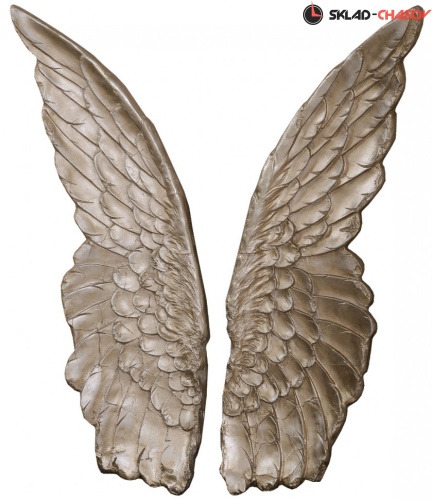 Настенное панно "Крылья шампань" фото