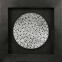 Настенное панно "Металлические кольца" фото