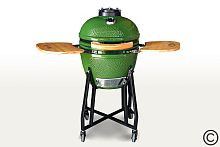 Керамический гриль SG, 48 см / 18 дюймов (зеленый) фото