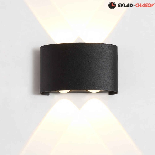 Уличный настенный светодиодный светильник Crystal Lux CLT 023W2 BL фото