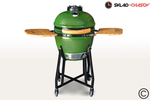 Керамический гриль SG, 48 см / 18 дюймов (зеленый) фото