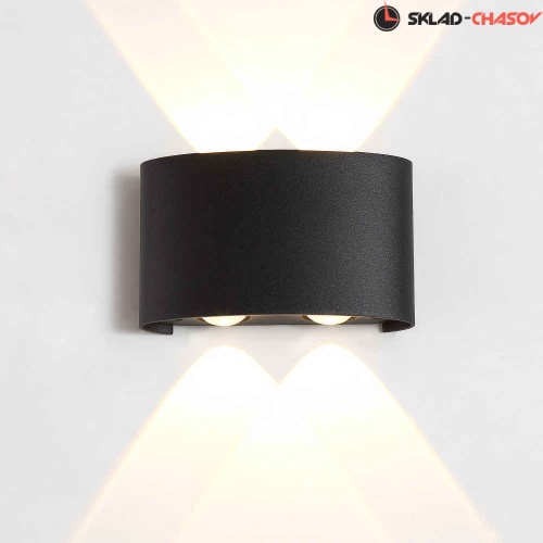 Уличный настенный светодиодный светильник Crystal Lux CLT 023W2 BL фото