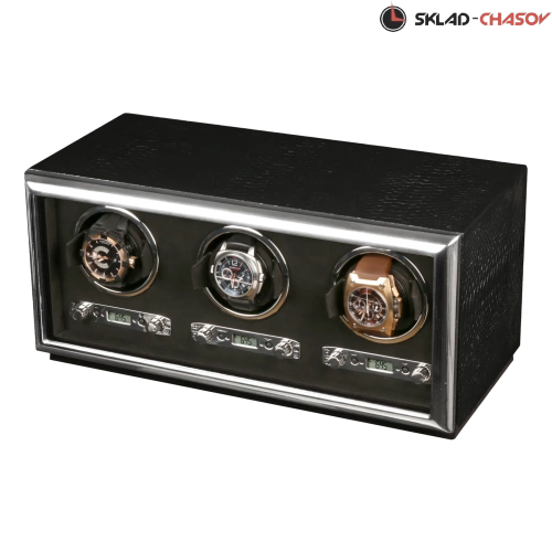 Шкатулка для автоподзавода 3-х часов Wolf 461920 фото