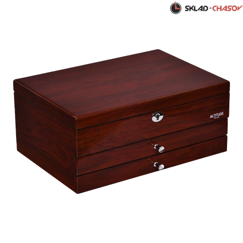 Шкатулка для хранения украшений и часов 501-OAC фото