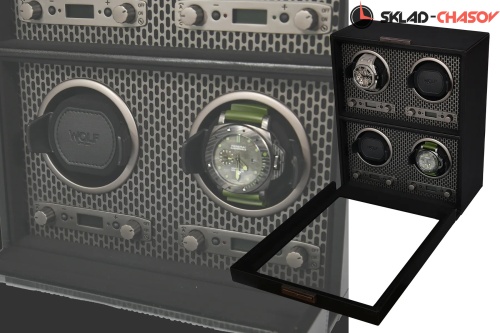 Шкатулка для автоподзавода 4-х часов Wolf 469503 фото фото 4