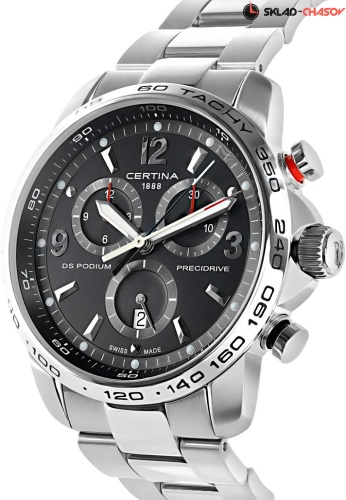 Certina C001.647.11.057.00 с хронографом фото фото 3