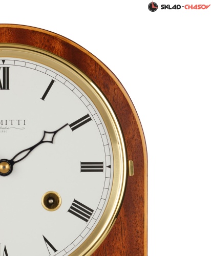 Часы настольные COMITTI The Regency Arch Top Mahogany Bell Strike C4102S фото фото 4