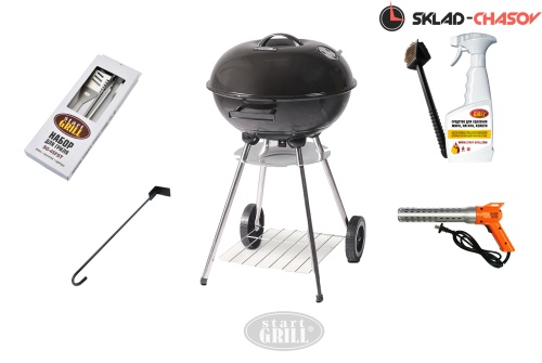 Угольный гриль DERBY SG в комплекте с инструментами (минимум) фото