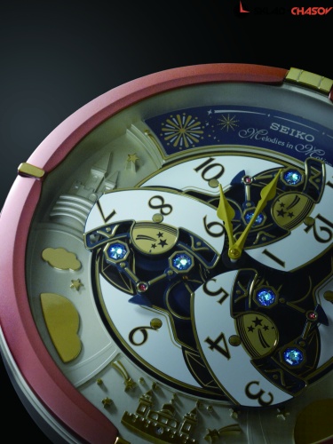 Часы настенные Seiko QXM378B фото фото 4