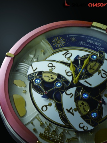 Часы настенные Seiko QXM378B фото фото 4