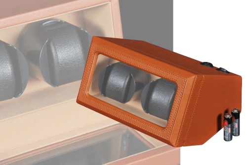 Шкатулка для автоподзавода 2-х часов T200 BR фото фото 3