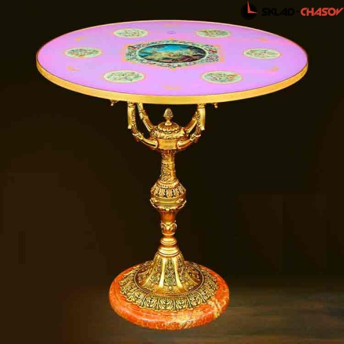 Бронзовый стол Parsa T3168 фото