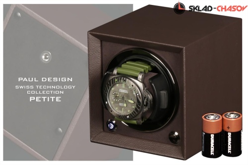 Шкатулка для подзавода 1-х часов Petite1-LBN-K фото фото 2