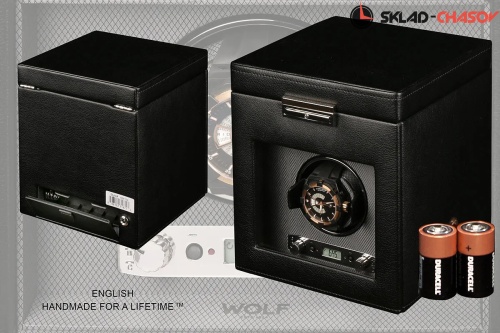 Шкатулка для автоподзавода 1-х часов Wolf 456102 фото фото 3