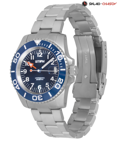 Часы "ШТУРМ" 75967453кк на браслете механические фото фото 3