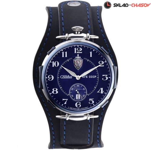 Механические с автоподзаводом Слава "КГБ" логотип КГБ 9627431/300-2555 фото фото 2