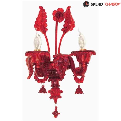 Бра Arte di Murano 7413/A2 Rosso фото