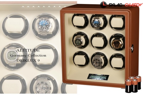 Шкатулка Altitude для подзавода 9-х часов P9BRW-FL фото фото 4
