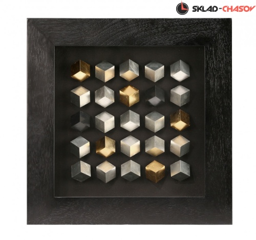 Настенное панно "25 кубов" фото фото 3