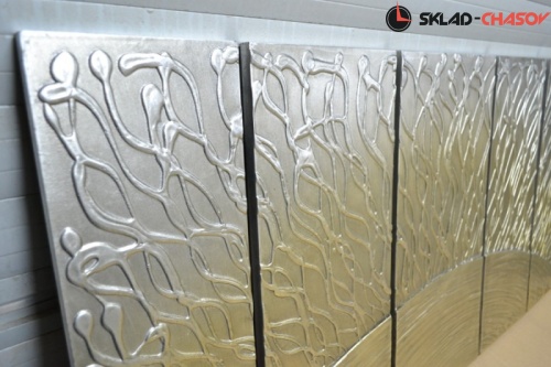 Панно Восход солнца настенное золотистое фото фото 2