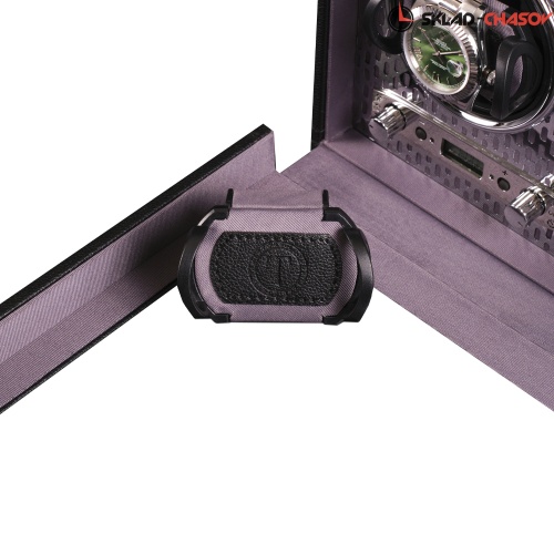 Шкатулка для автоподзавода 4-х часов BADGE 04BSL фото фото 4