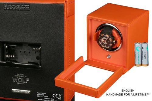 Шкатулка для автоподзавода 1-х часов Wolf 461139 фото фото 5