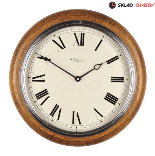 Часы настенные COMITTI The Plymouth Oak Quartz C3842Q-CR фото