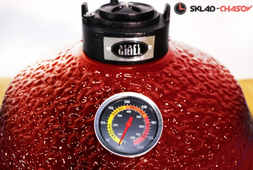 Гриль керамический SG PRO, 39,8 см / 16 дюймов (красный) фото фото 6