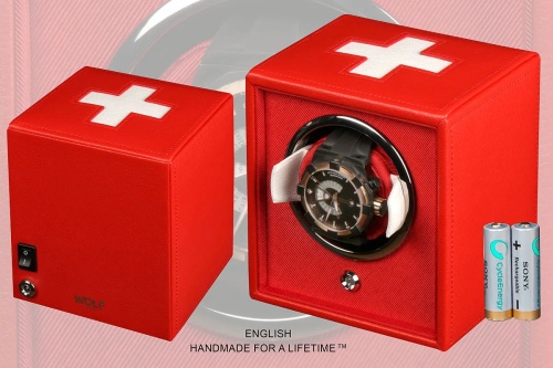 Шкатулка для автоподзавода 1-х часов Wolf 462104 фото фото 6