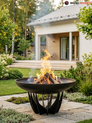 Костровая чаша Классик лепесток высокий 80 фото фото 6