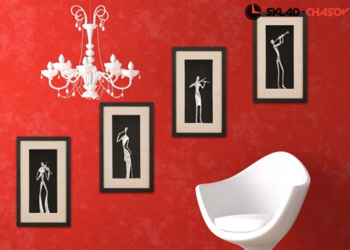 Настенное панно из серии "Музыканты": "Скрипачка" фото фото 2