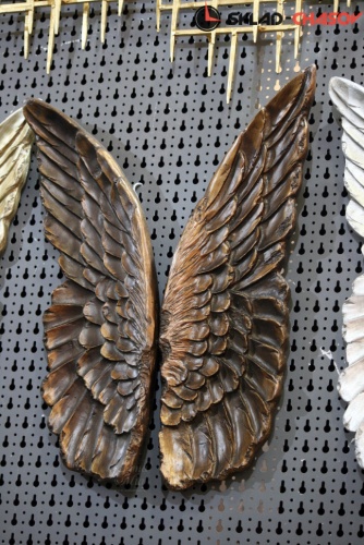 Панно рельефное "Крылышки бронзовые" фото фото 7