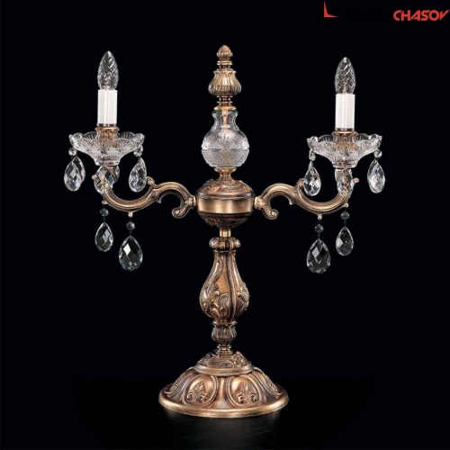 Светильник настольный Elite Bohemia S 850/2/01 Pt фото