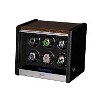 Шкатулка для автоподзавода 6-ти часов с отпечатком NERO 06 фото