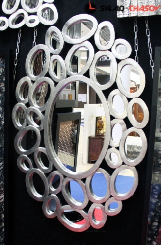 Панно настенное "Кольца с зеркалами - овал" фото фото 4