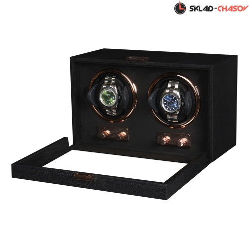 Шкатулка для автоподзавода 2-х часов Badge 02MBG фото фото 2