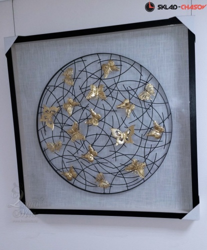 Панно декоративное Порхающие бабочки фото фото 2