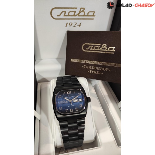 Механические с автоподзаводом Слава "Телевизор Титан" 0224299/100-2427 фото фото 3